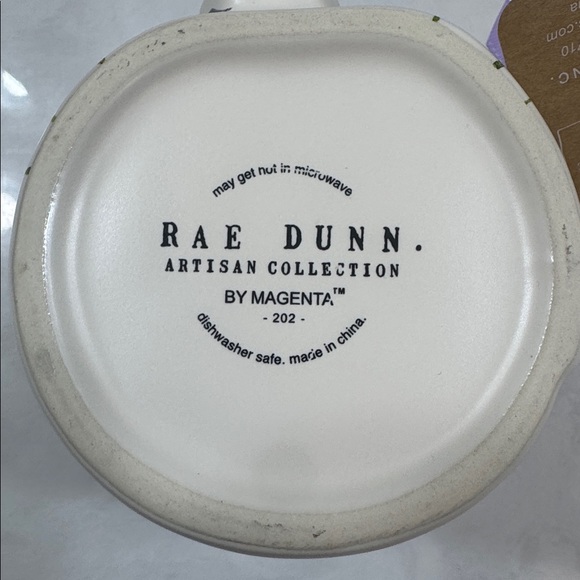 Rae Dunn Hip Hop Bunny Mug - White and Pink - Picture 4 of 5